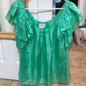 Milly ruffle sleeve top